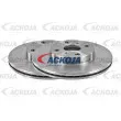 Jeu de 2 disques de frein avant ACKOJA A70-80002 - Visuel 1