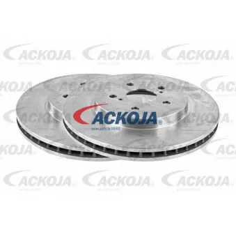 Jeu de 2 disques de frein avant ACKOJA A70-80015