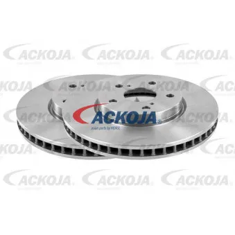 Jeu de 2 disques de frein avant ACKOJA A70-80016