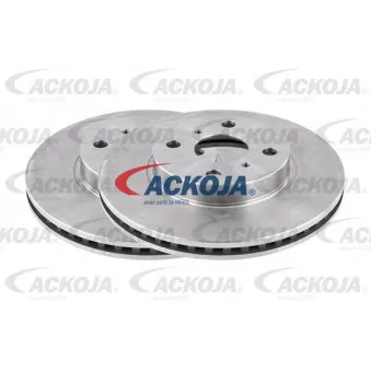 Jeu de 2 disques de frein avant ACKOJA A70-80017