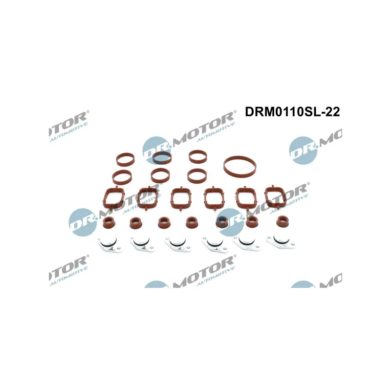 Jeu de joints d'étanchéité, collecteur d'admission Dr.Motor DRM0110SL-22