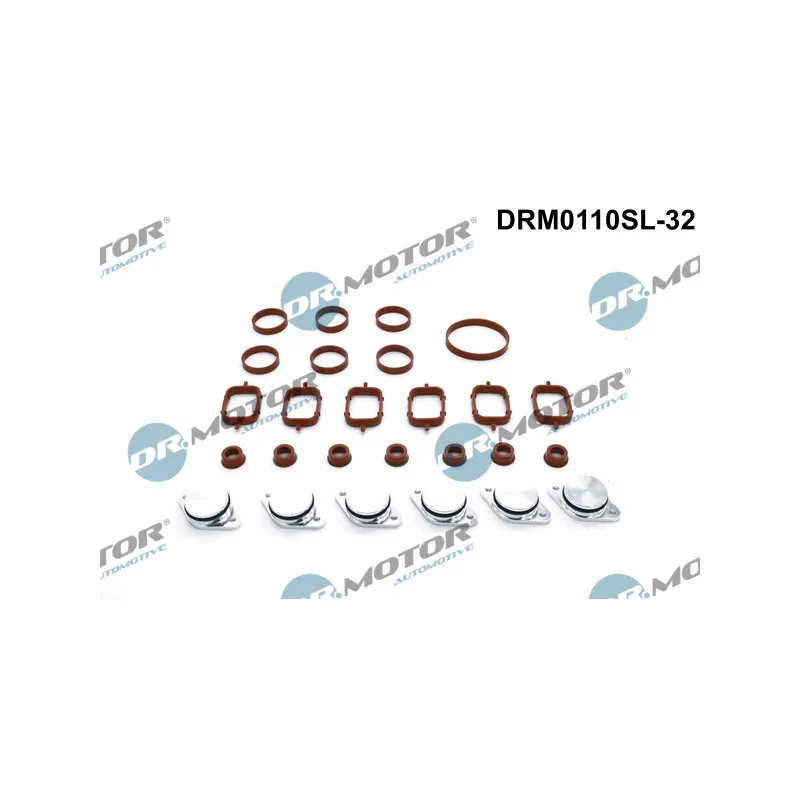 Jeu de joints d'étanchéité, collecteur d'admission Dr.Motor DRM0110SL-32