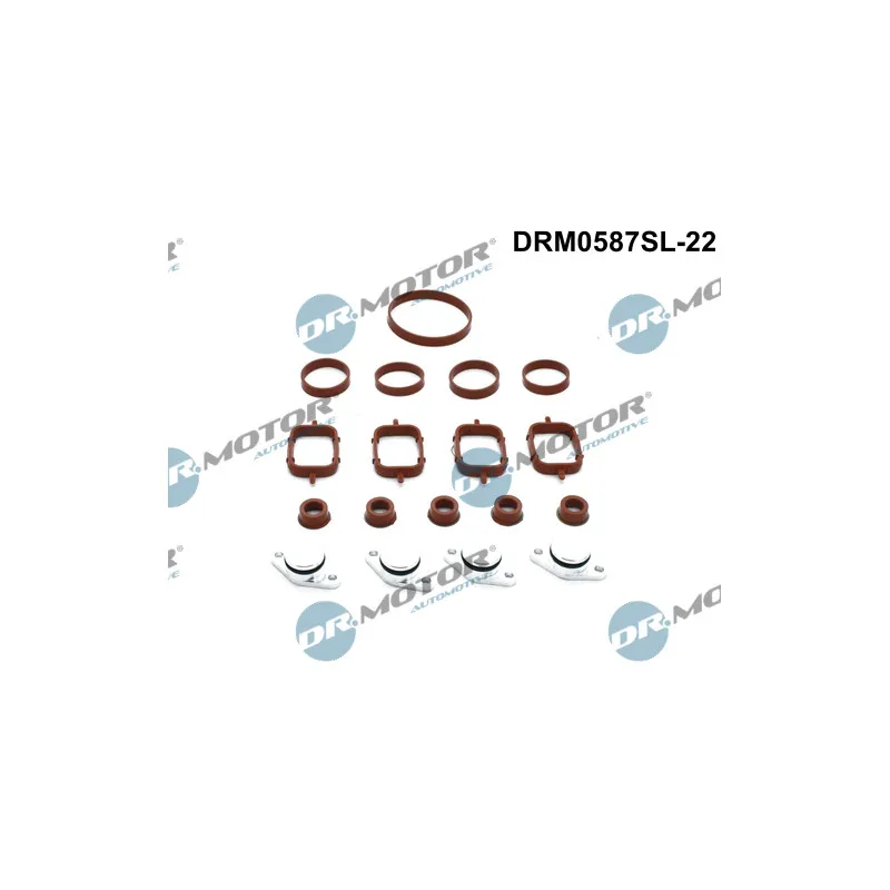 Jeu de joints d'étanchéité, collecteur d'admission Dr.Motor DRM0587SL-22