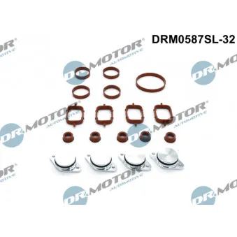Jeu de joints d'étanchéité, collecteur d'admission Dr.Motor DRM0587SL-32