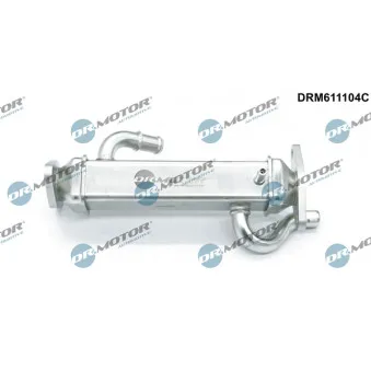 Radiateur, réaspiration des gaz d'échappement Dr.Motor DRM611104C