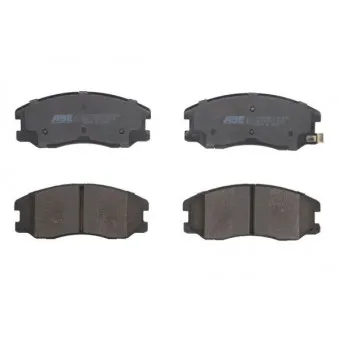 Jeu de 4 plaquettes de frein avant ABE C10020ABE-P