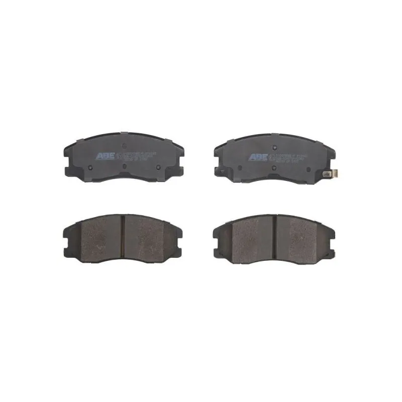 Jeu de 4 plaquettes de frein avant ABE C10020ABE-P