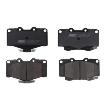 Jeu de 4 plaquettes de frein avant ABE C12089ABE-P