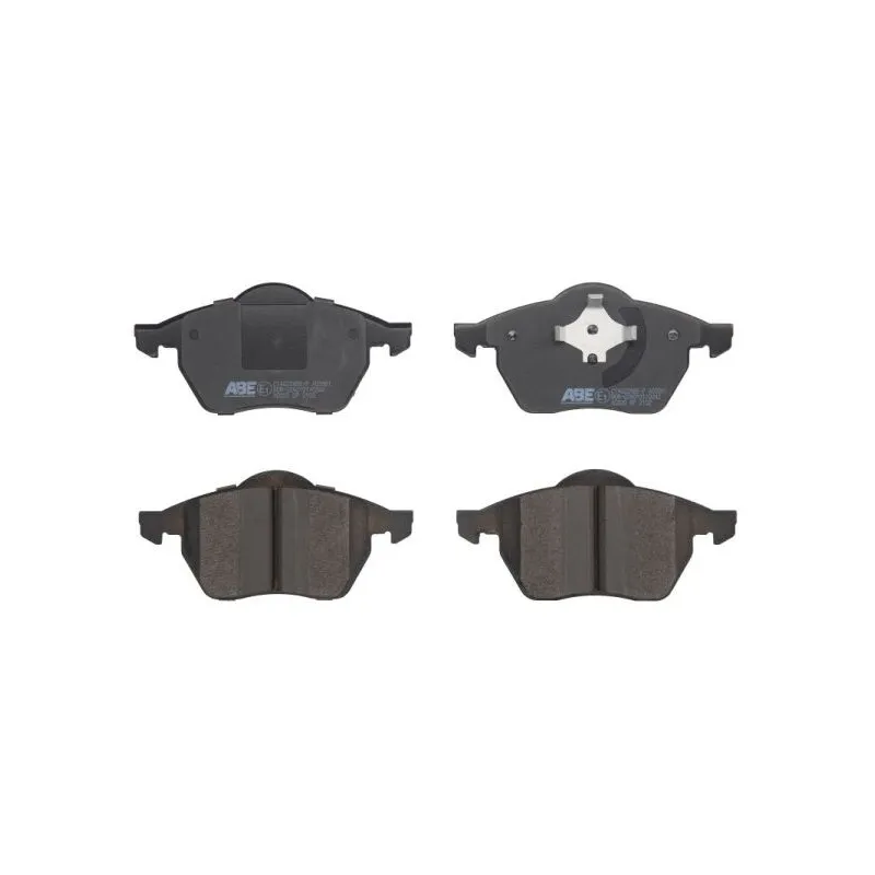 Jeu de 4 plaquettes de frein avant ABE C1A022ABE-P