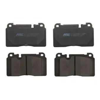 Jeu de 4 plaquettes de frein avant ABE C1A055ABE-P