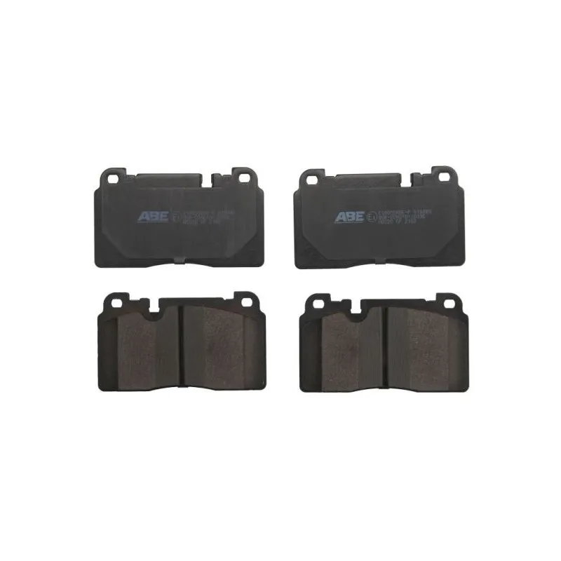 Jeu de 4 plaquettes de frein avant ABE C1A055ABE-P