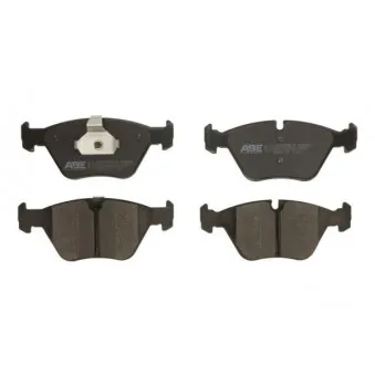 Jeu de 4 plaquettes de frein avant ABE C1B019ABE-P