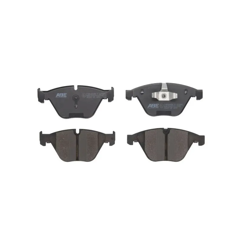 Jeu de 4 plaquettes de frein avant ABE C1B026ABE-P
