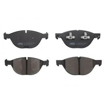 Jeu de 4 plaquettes de frein avant ABE C1B027ABE-P