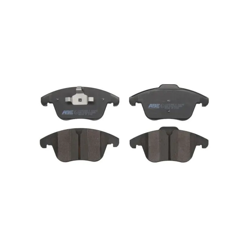 Jeu de 4 plaquettes de frein avant ABE C1G059ABE-P