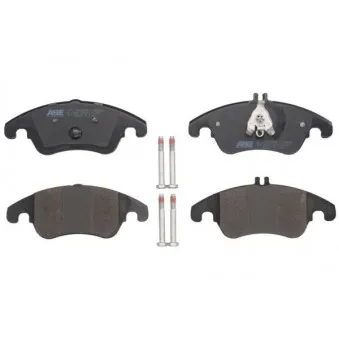 Jeu de 4 plaquettes de frein avant ABE C1M052ABE-P