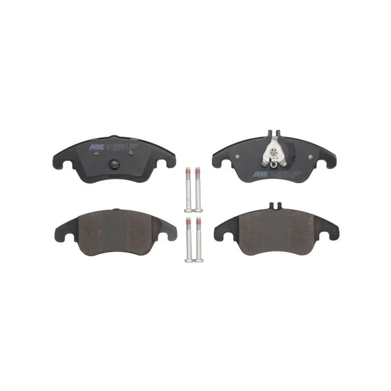 Jeu de 4 plaquettes de frein avant ABE C1M052ABE-P