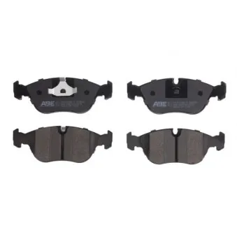 Jeu de 4 plaquettes de frein avant ABE C1V013ABE-P