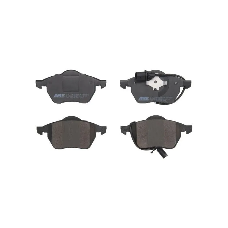 Jeu de 4 plaquettes de frein avant ABE C1W027ABE-P