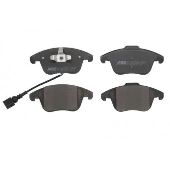 Jeu de 4 plaquettes de frein avant ABE C1W065ABE-P