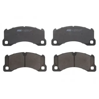 Jeu de 4 plaquettes de frein avant ABE C1W066ABE-P