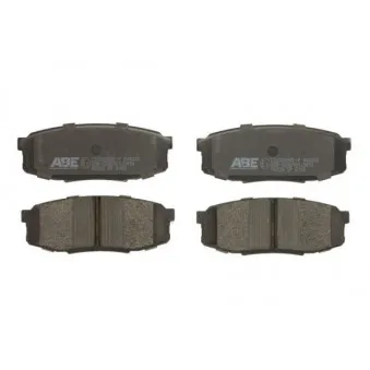 Jeu de 4 plaquettes de frein arrière ABE C22039ABE-P