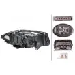 Projecteur principal HELLA 1LL 010 131-531 - Visuel 2