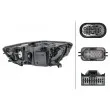 Projecteur principal HELLA 1LX 011 151-441 - Visuel 2