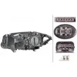 Projecteur principal HELLA 1ZS 010 131-661 - Visuel 2