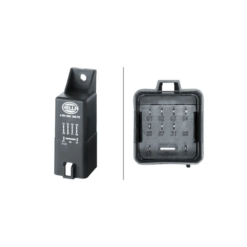 Appareil de commande, temps de préchauffage HELLA 4RV 008 188-701