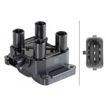 Bobine d'allumage HELLA 5DA 358 057-431