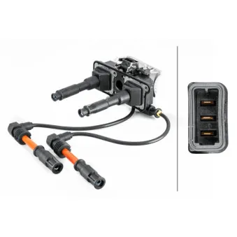 Bobine d'allumage HELLA 5DA 358 057-551