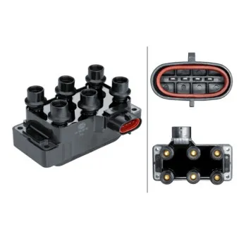 Bobine d'allumage HELLA 5DA 358 168-301