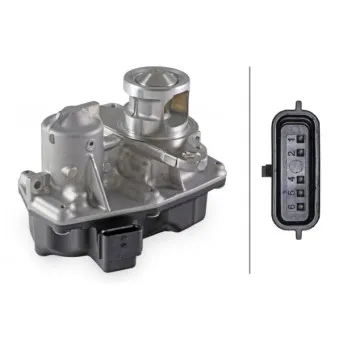 Vanne EGR HELLA 6NU 014 864-431