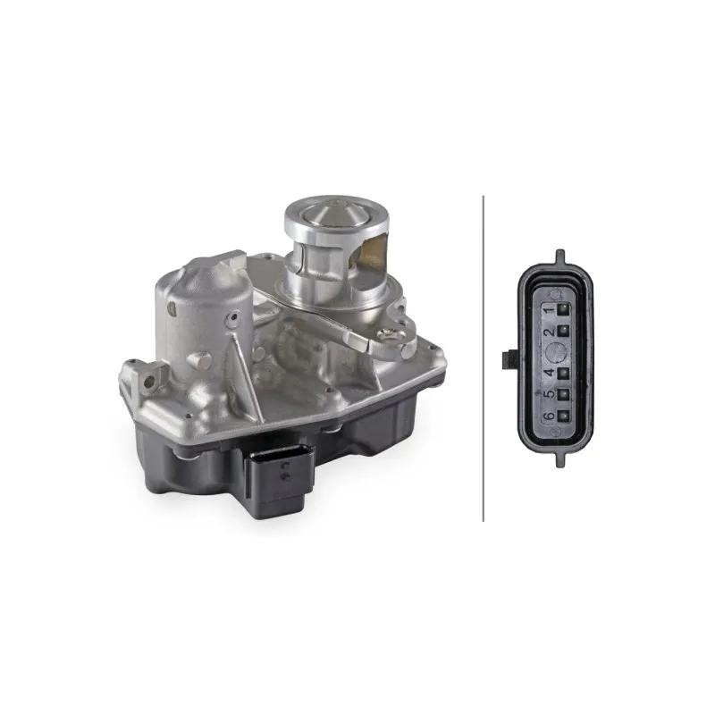 Vanne EGR HELLA 6NU 014 864-431