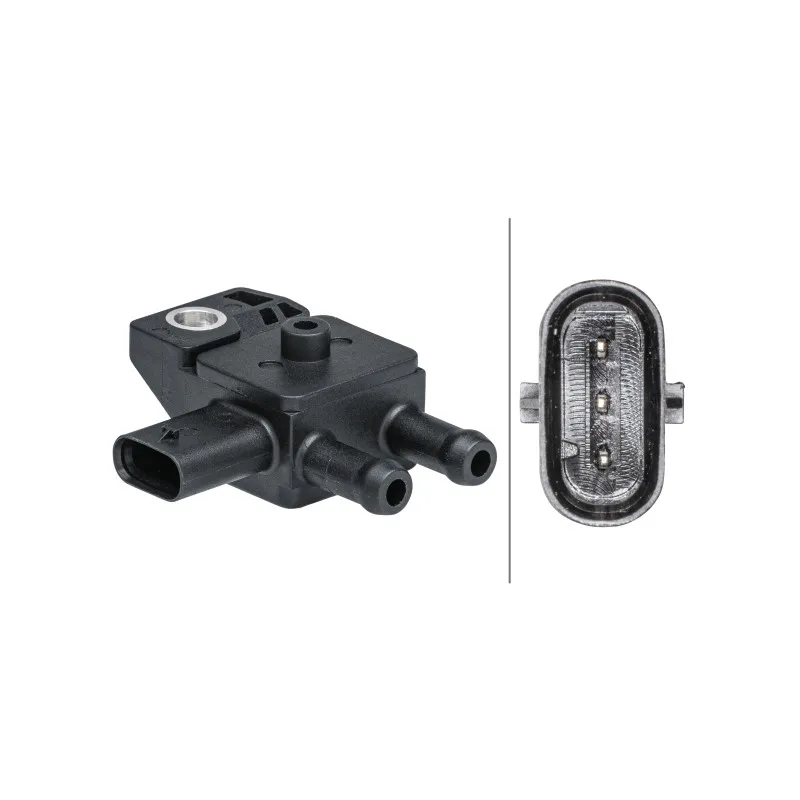 Capteur, pression des gaz échappement HELLA 6PP 009 403-421