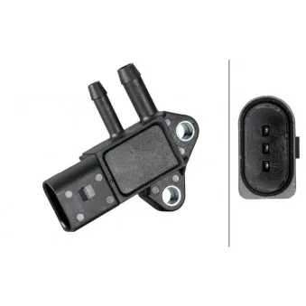 Capteur, pression des gaz échappement HELLA 6PP 009 409-321