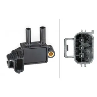 Capteur, pression des gaz échappement HELLA 6PP 009 409-341