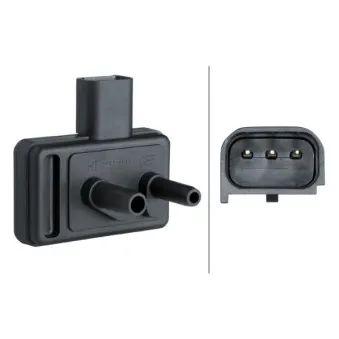 Capteur, pression des gaz échappement HELLA 6PP 009 409-431