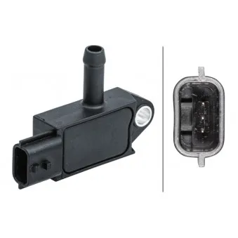 Capteur, pression des gaz échappement HELLA 6PP 009 409-461