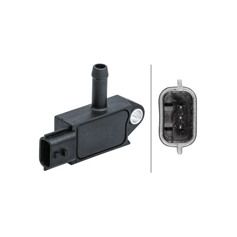 Capteur, pression des gaz échappement HELLA 6PP 009 409-461