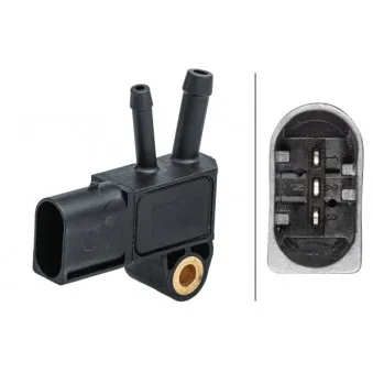 Capteur, pression des gaz échappement HELLA 6PP 009 409-481