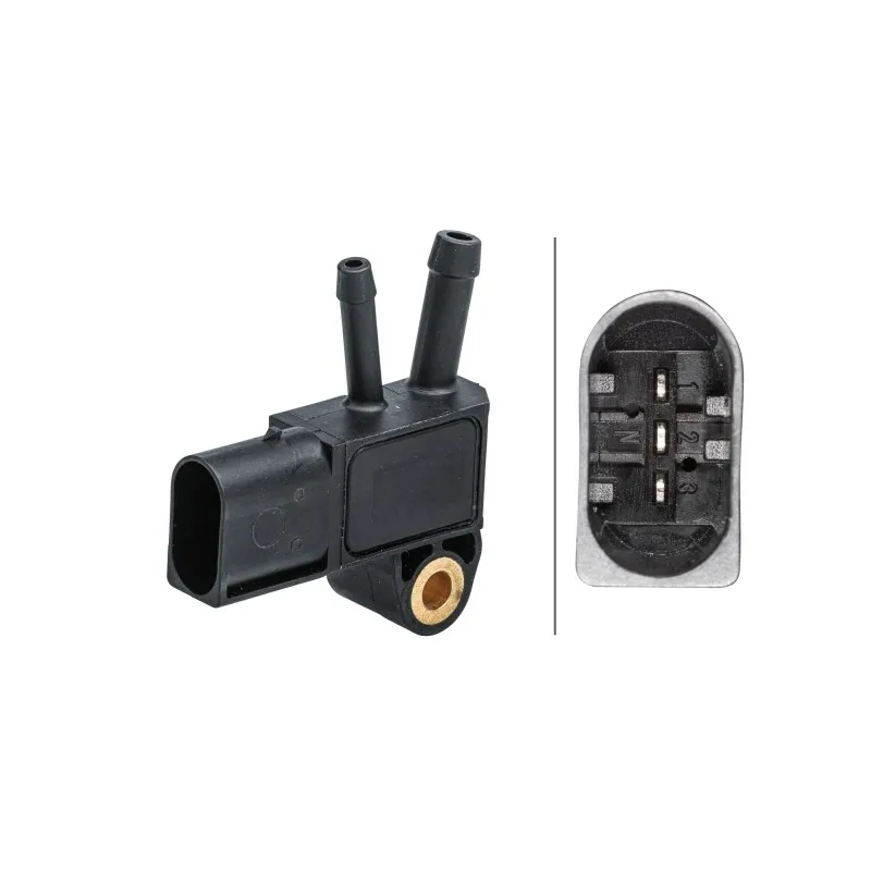 Capteur, pression des gaz échappement HELLA 6PP 009 409-481