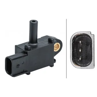 Capteur, pression des gaz échappement HELLA 6PP 009 409-541