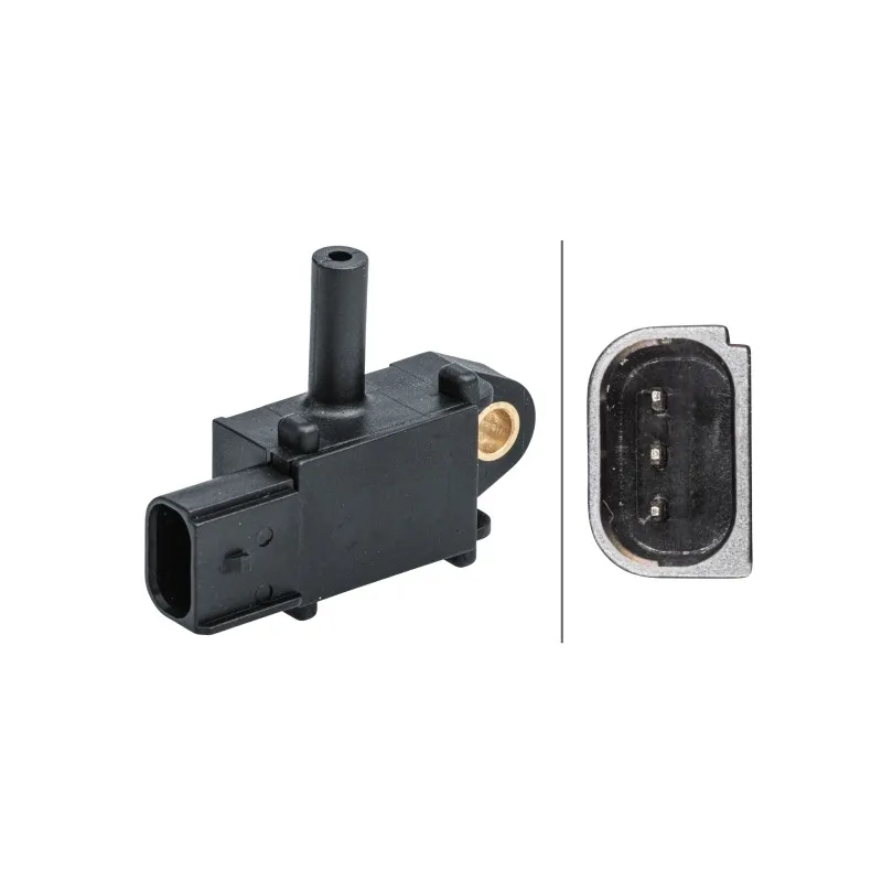 Capteur, pression des gaz échappement HELLA 6PP 009 409-541