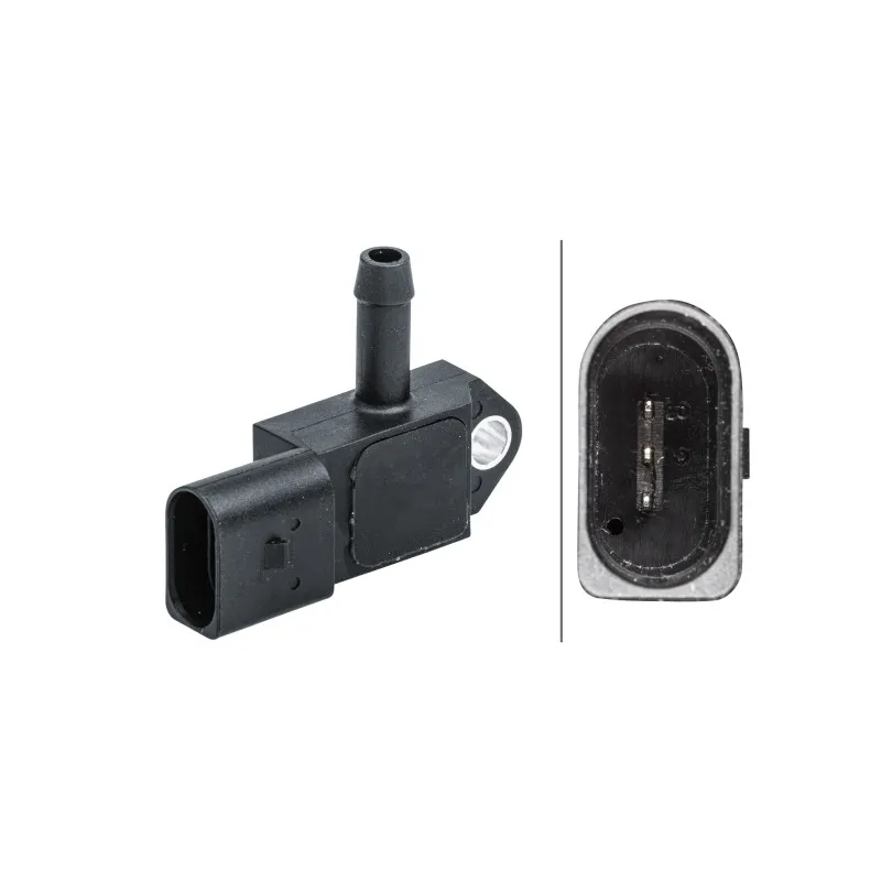 Capteur, pression des gaz échappement HELLA 6PP 009 409-581