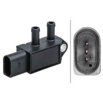 Capteur, pression des gaz échappement HELLA 6PP 009 409-621
