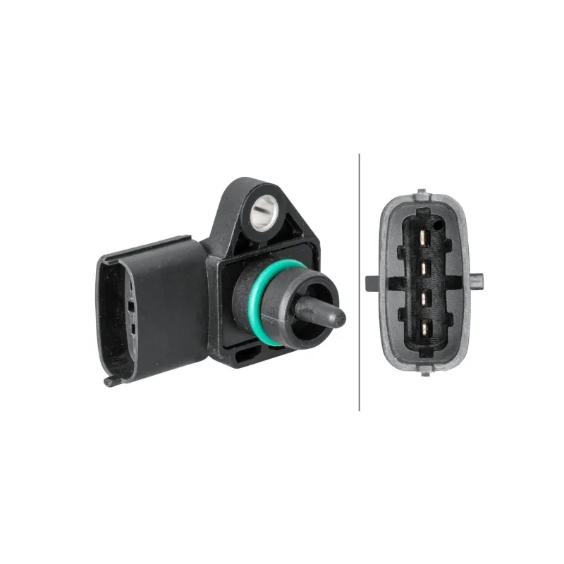 Capteur, pression de suralimentation HELLA 6PP 358 152-031