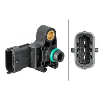 Capteur, pression de suralimentation HELLA 6PP 358 152-041