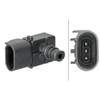 Capteur, pression de suralimentation HELLA 6PP 358 152-081